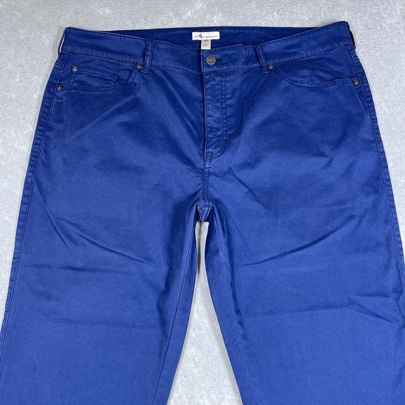 Peter Millar Pants Mens Size 40 Blue Golf Casual Work Inseam 25” Pockets 3505 - Picture 3 of 13